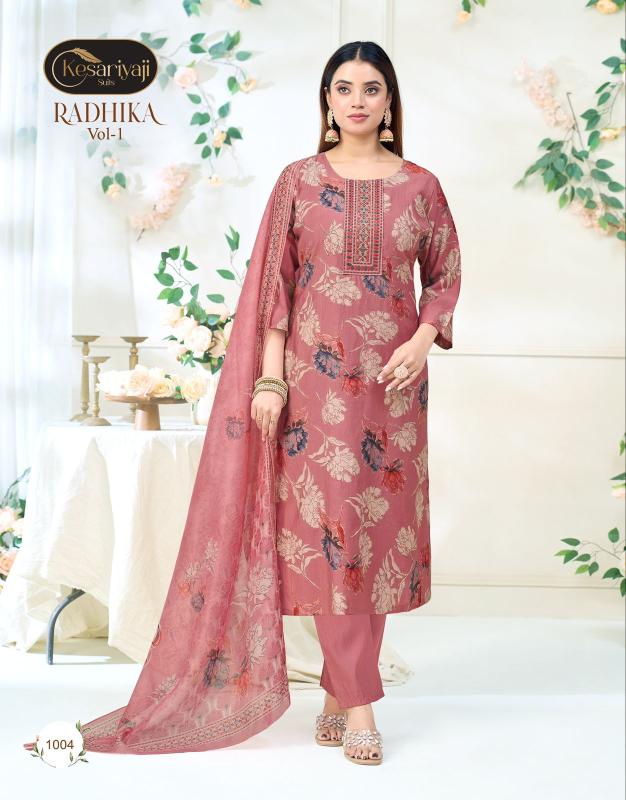 Keshriya radhika vol 1 printed kurtis wholesale